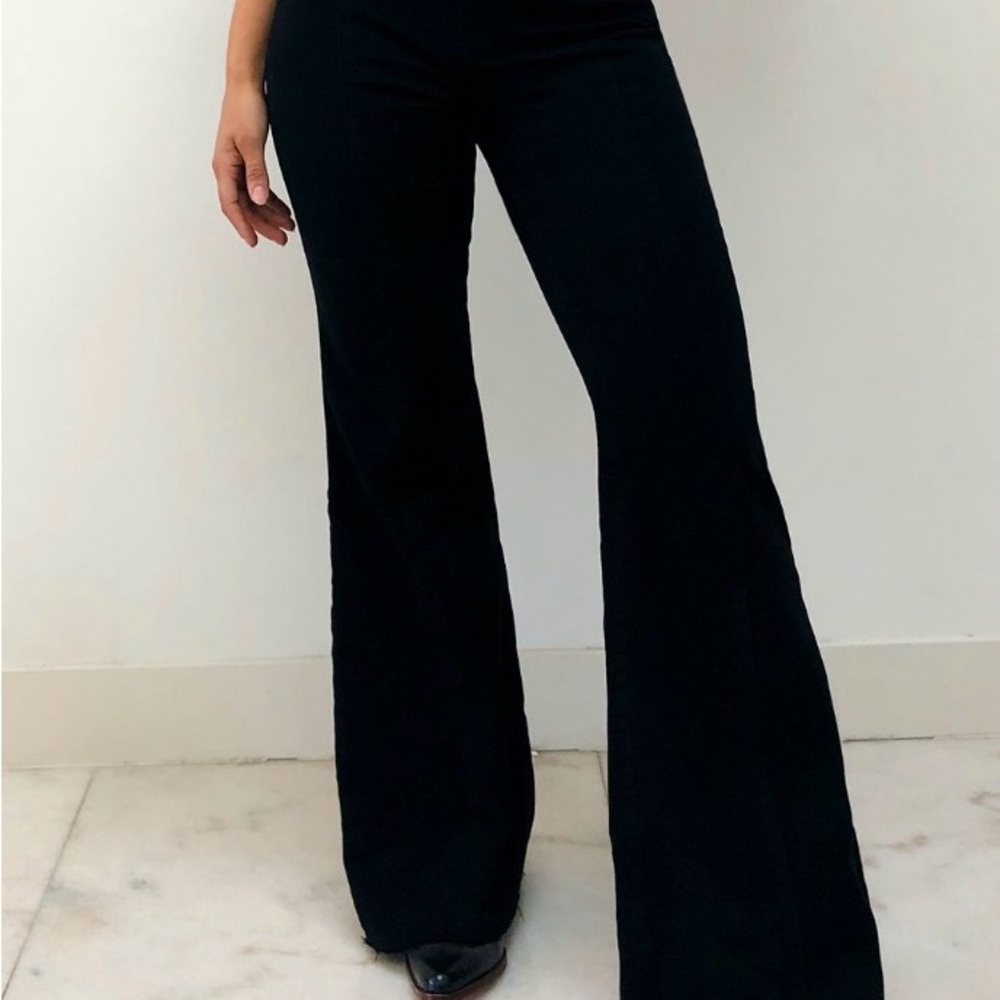 Free People CRVY Wild Honey Denim 32 Black